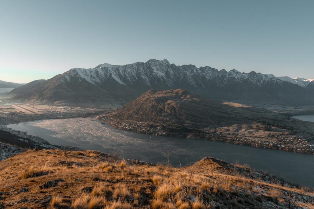 View of Remarkables from Queenstown Hill