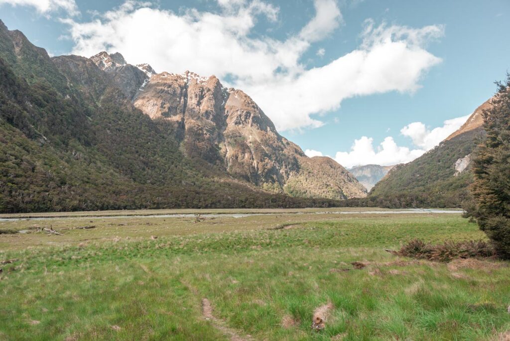 View from Routeburn Flats