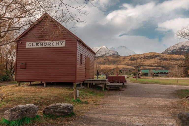 The Glenorchy Railway Shed