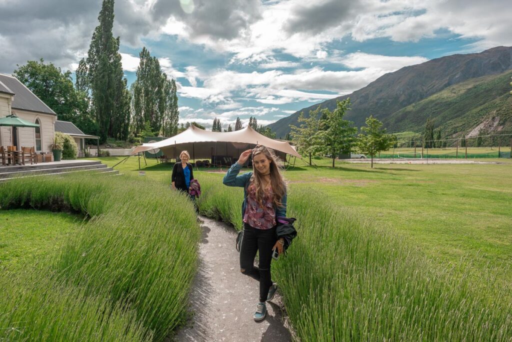 Bailey from My Queenstown Diary stands at Cargo Brewing