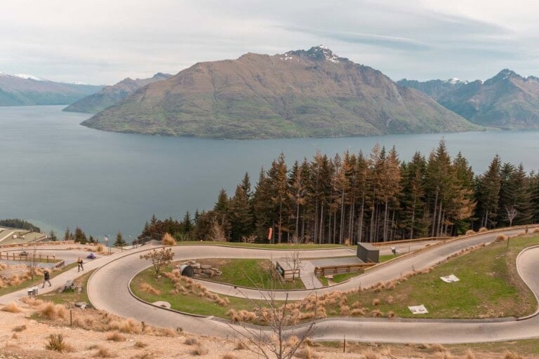 The Luge Track in Queenstown, New Zealand