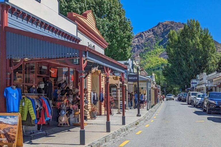 Buckingham Street in Arrowtown, New Zealand
