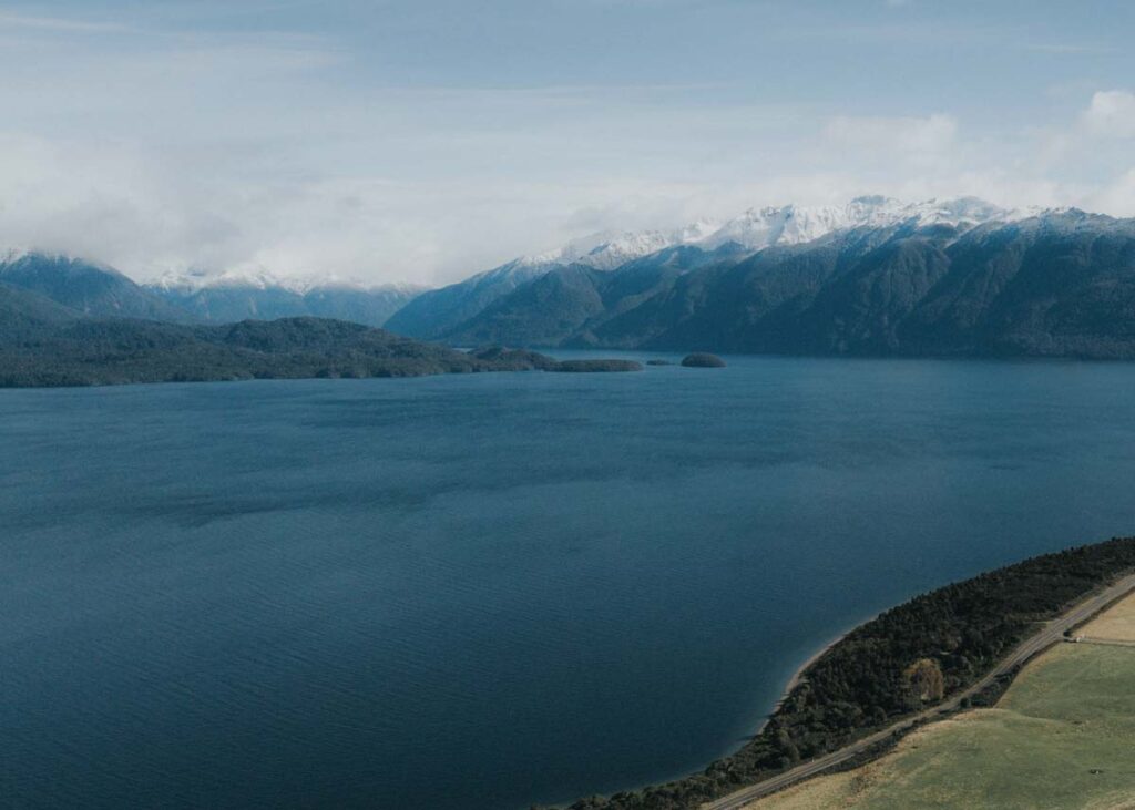Lake Te Anau Lion lookout