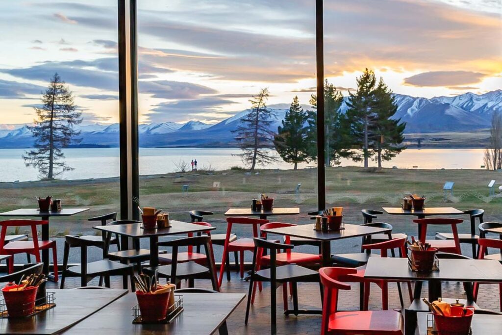 Dark Sky Diner at sunset