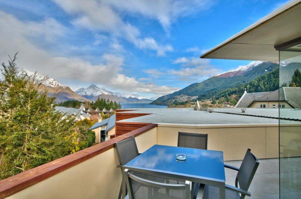 Melbourne Lodge views from balcony