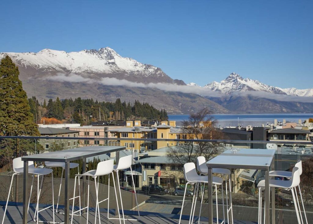 Rooftop views at Mi-pad Smart Hotel