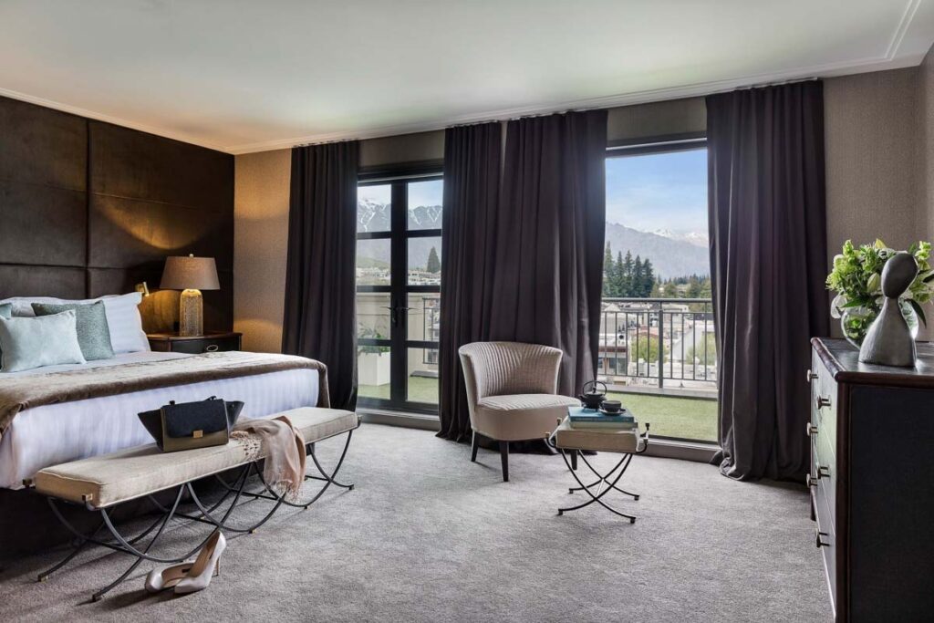 Sofitel Queenstown Hotel and Spa hotel room