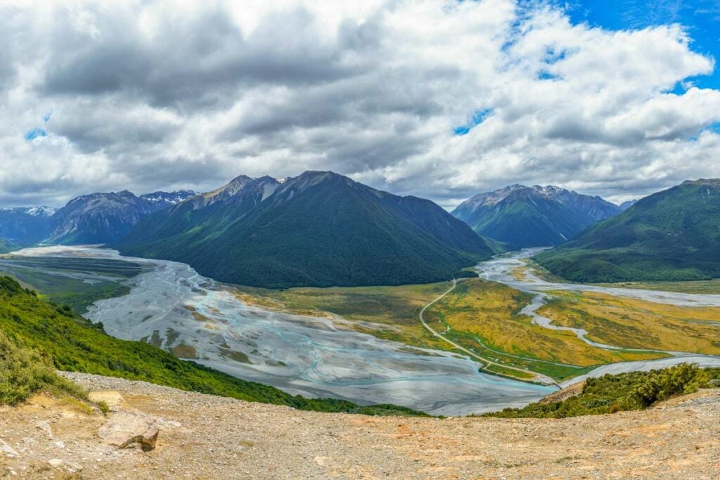 Views on the Bealey Spur Track