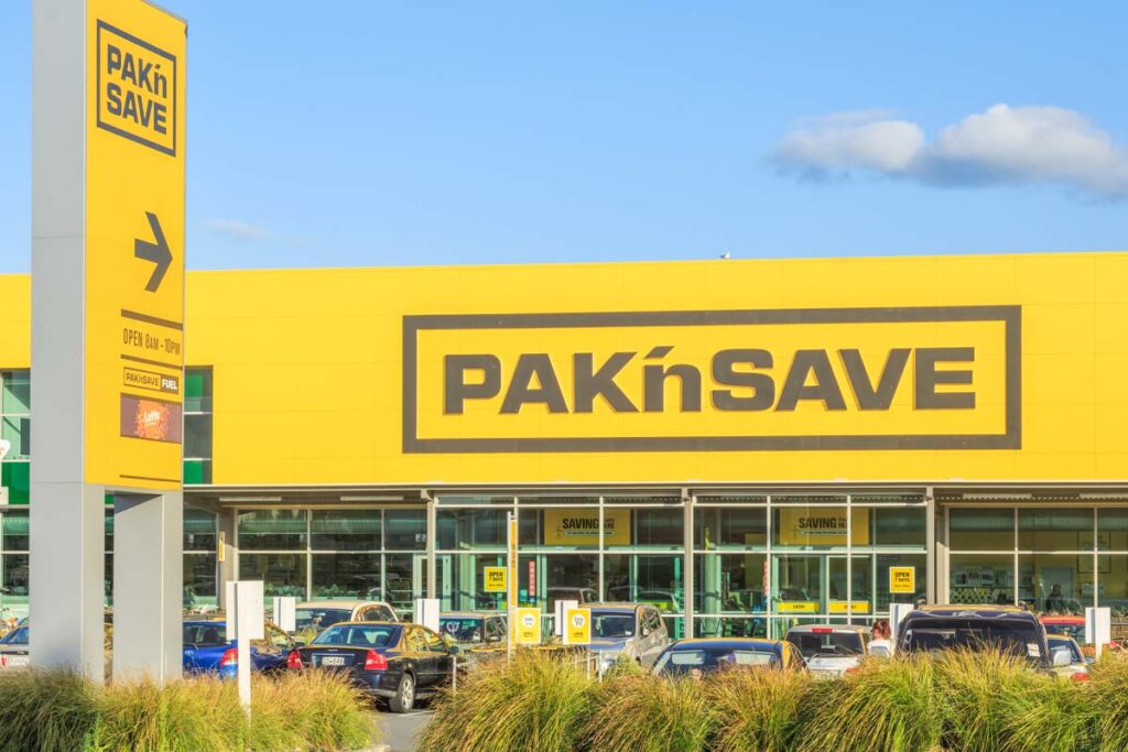 Pak n Save in Queenstown, New Zealand