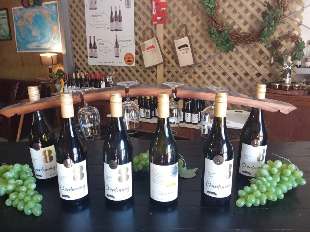 wine for sale at Straight 8 Estate