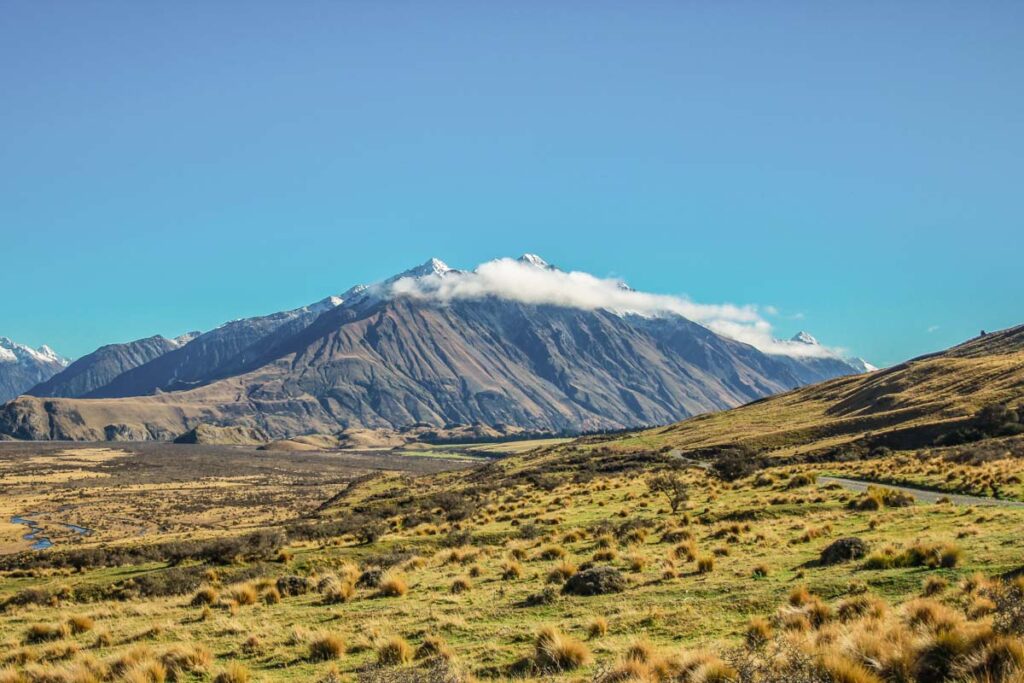 Mount Sunday in New Zealand