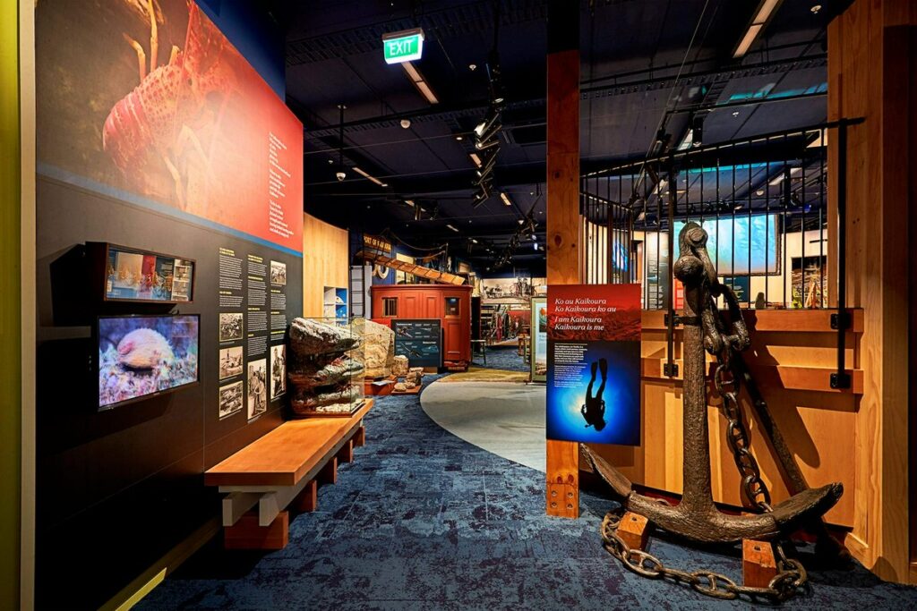Exhibit at the Kaikoura Museum