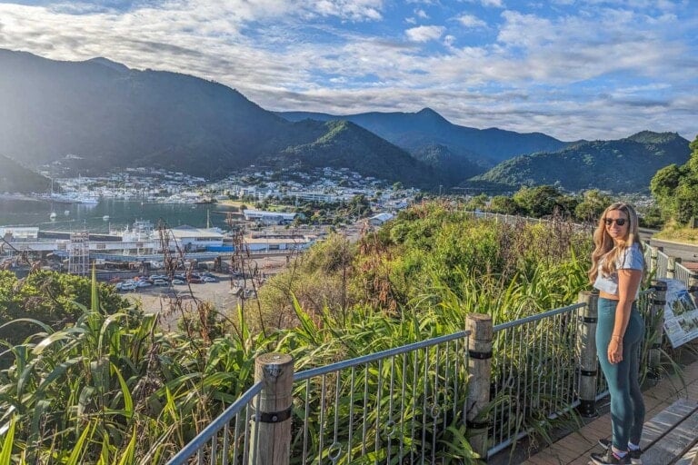 Bailey at Picton Harbor Lookout