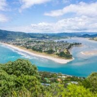 View from Mt Paku Summit on the Coromandel