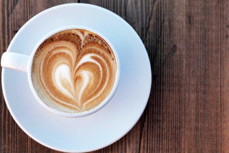 A coffee cup on a table