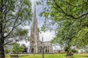 Cathedral in Dunedin CBD, New Zealand