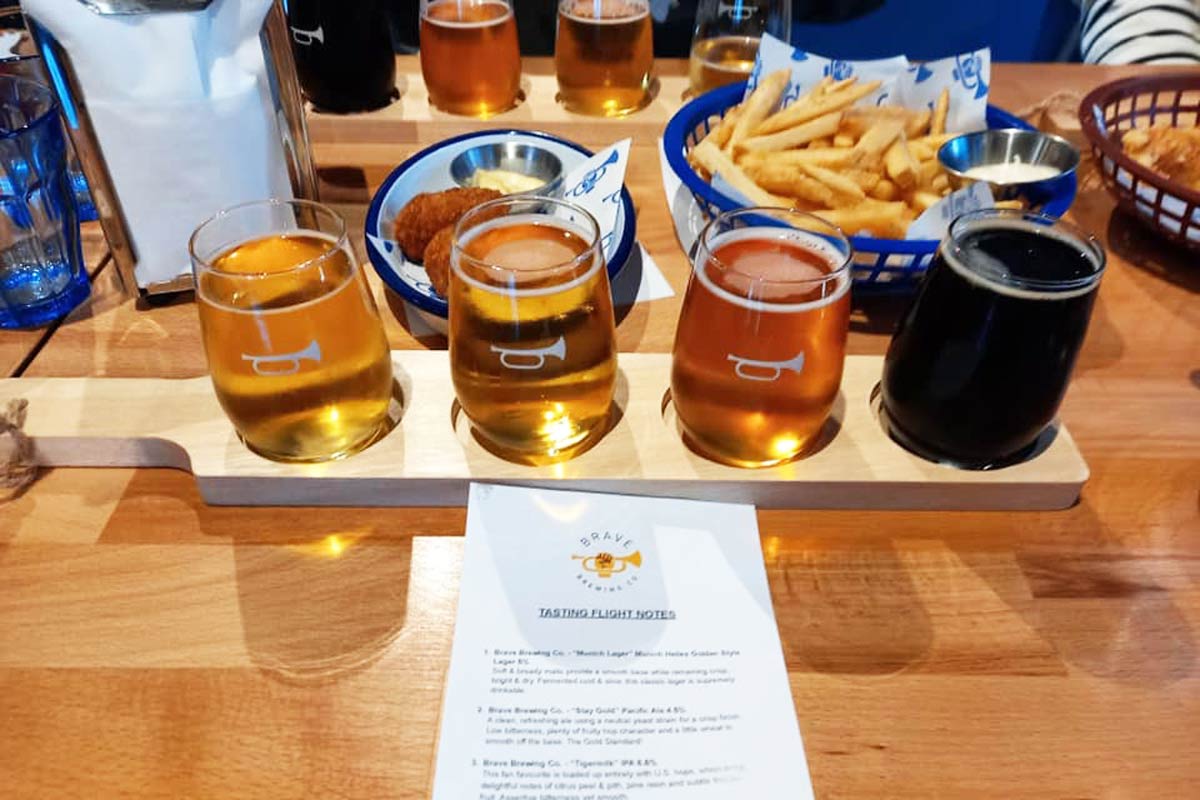 Beer tasting in Auckland, New Zealand