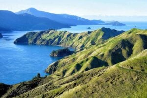 scenic flight over French Pass in Blenheim, New Zealand