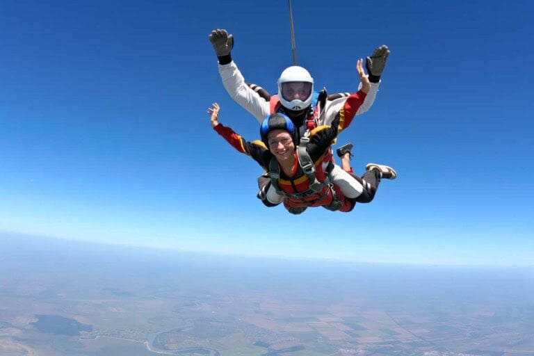 A Tandem Skydive in New Zealand