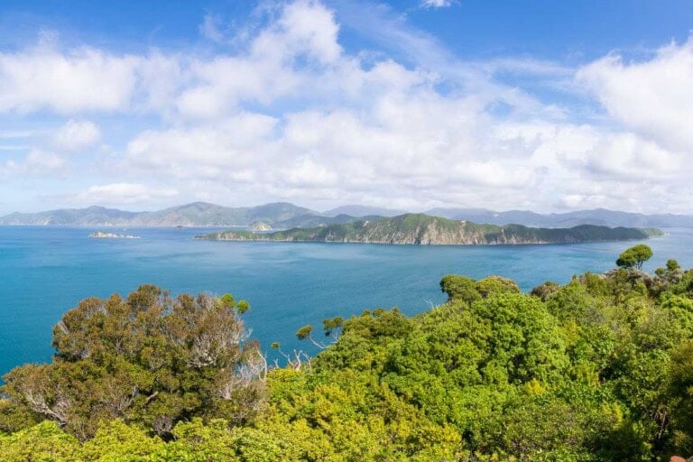 Epic view of the Marlborough Sounds, NZ