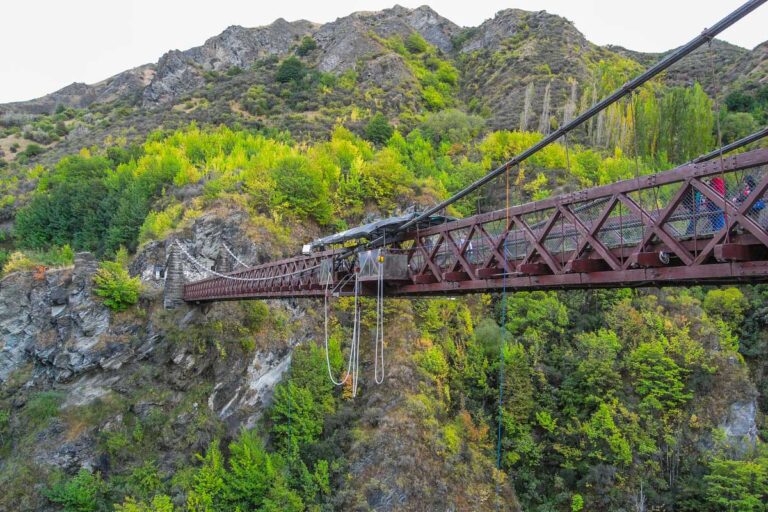 Kawarau Bridge Bungy in Queenstown, New Zealand