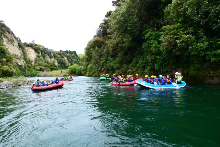 12 Best Places to go Whitewater Rafting in New Zealand
