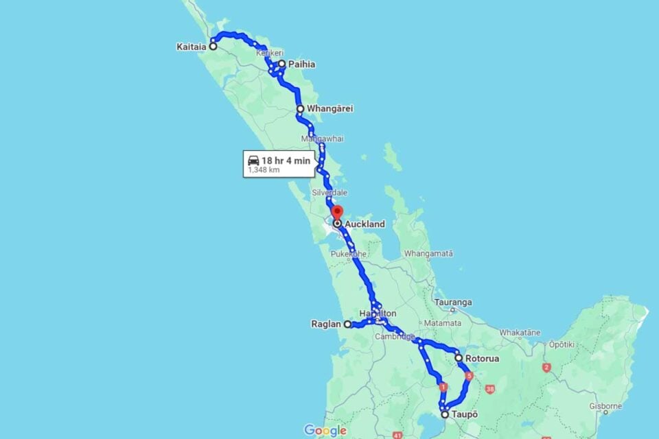 Two Week North Island Itinerary Ideas - 3 Tried and Tested Itineraries!