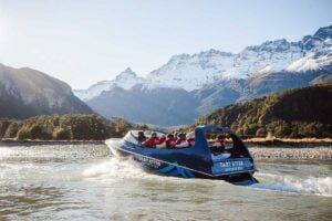 Dart River Adventures jetboat Queenstown New Zealand
