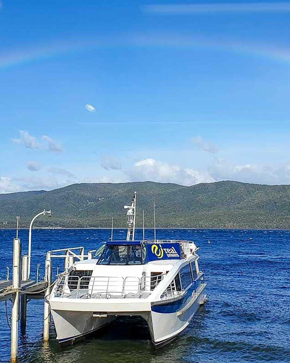 Boat-at-the-dock-of-glow-worm-caves-of-te-anau-RealNZ-New-Zealand
