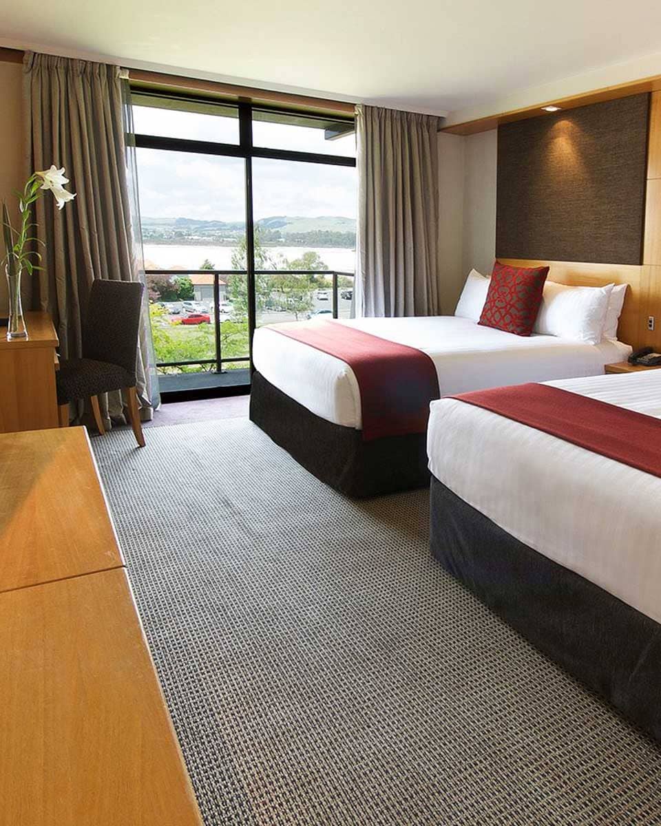 Hotel room at the Millennium Hotel Rotorua