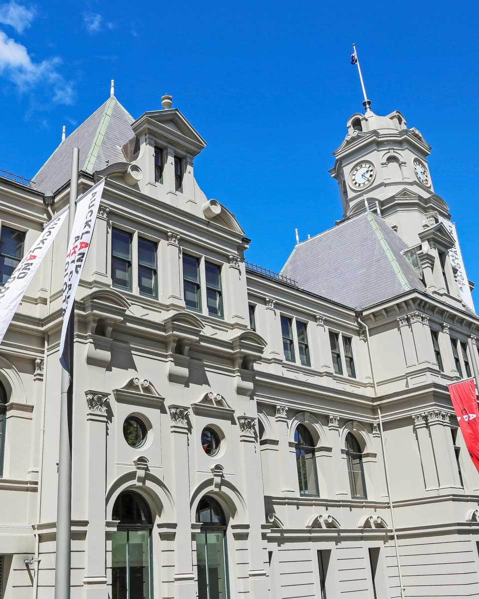 The Auckland Art Gallery Toi o Tāmaki in Auckland New Zealand