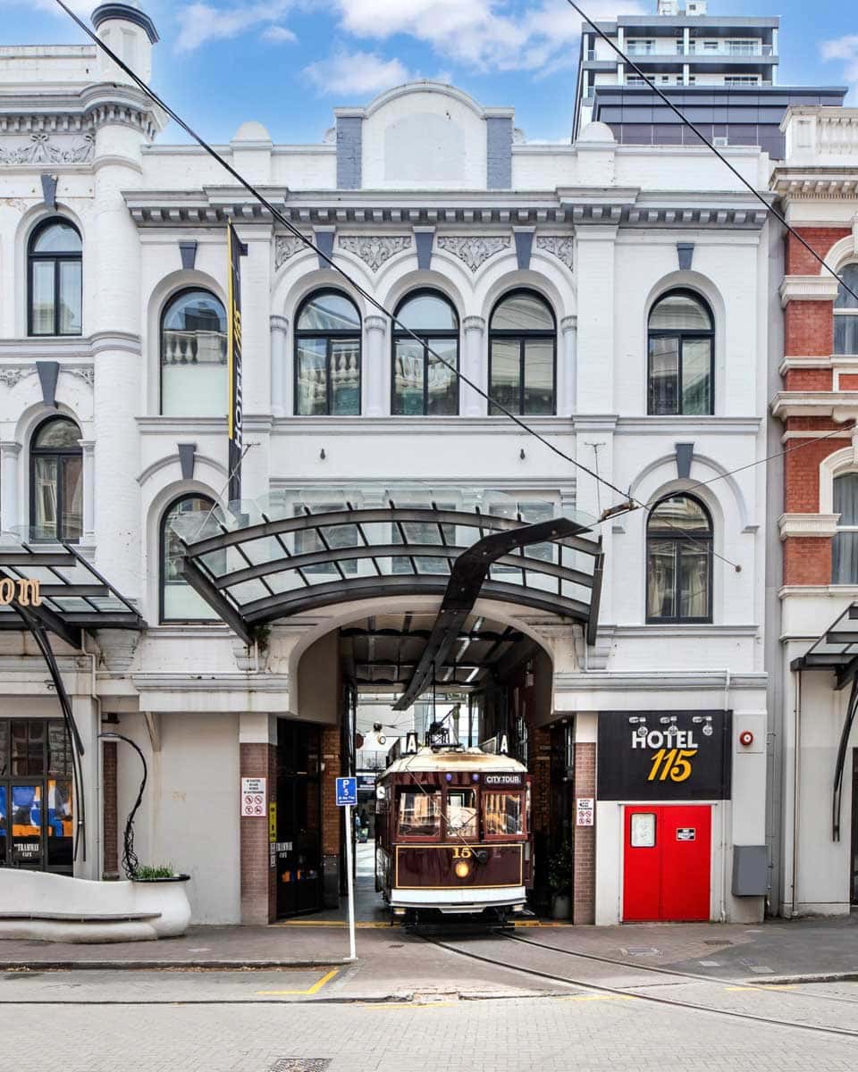 Hotel 115 in Christchurch New Zealand 1